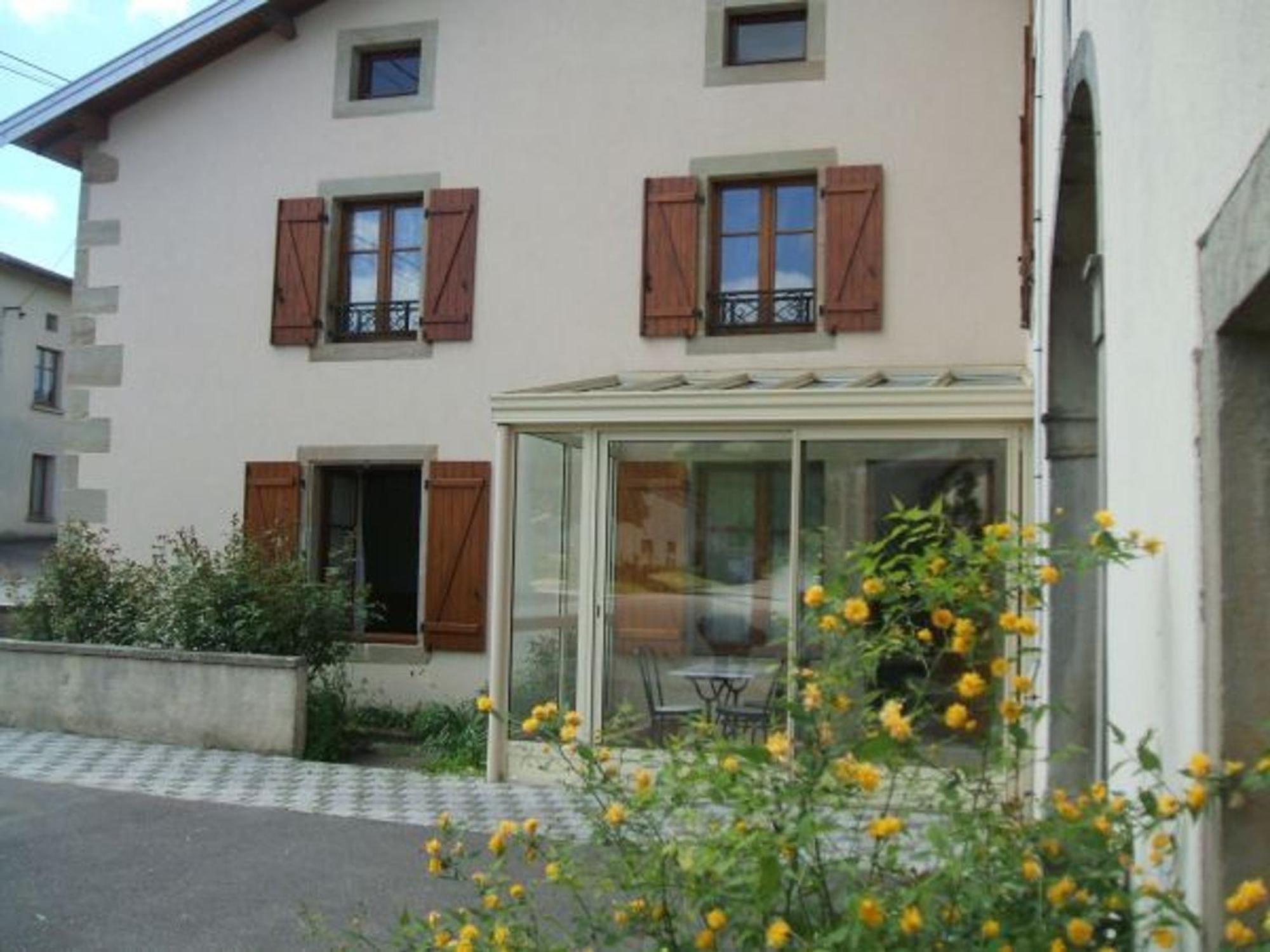 Maison Familiale Avec Cheminee, Jardin Et Wifi A Esley, Vosges - Fr-1-589-743 Villa Exterior foto